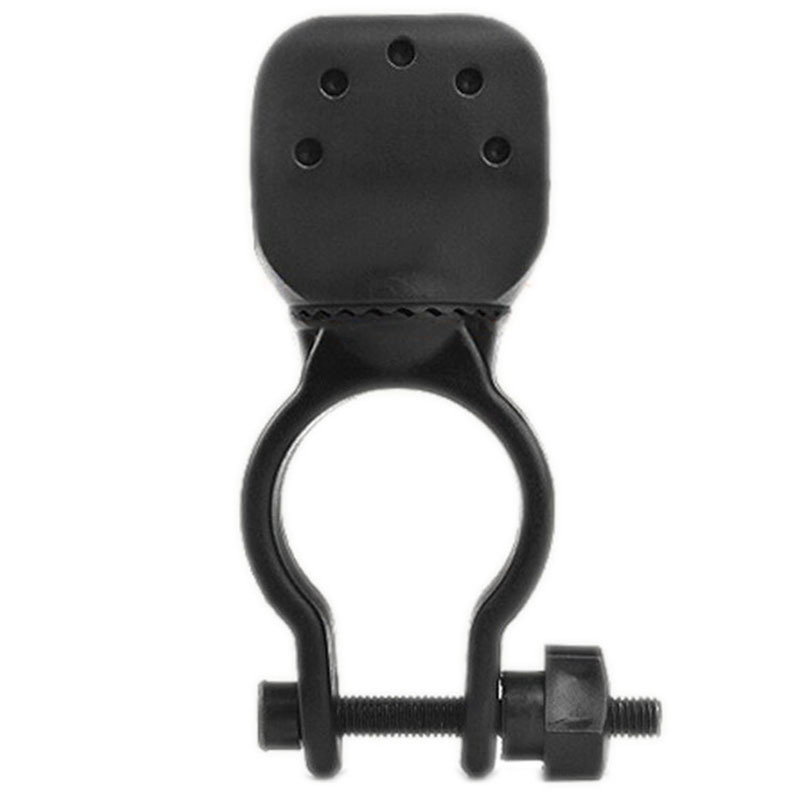 360-degree rotating flashlight clip flashlight holder bicycle lamp holder bicycle clip U-shaped rotating Holder