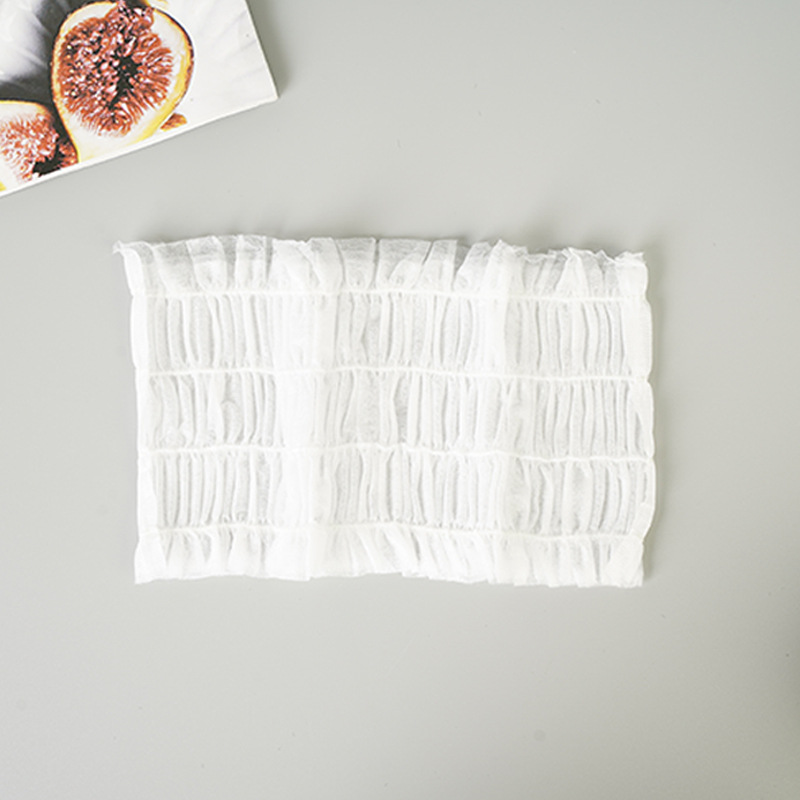 Disposable Hair Band Non-woven Wash-free Elastic Hair Band Hair Band Wash Face Wrapping Headscarf Headgear Special for Beauty Salon