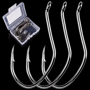 Wholesale 10/box special perch hook Luya hook sea fishing hook sea perch hook barbed tube pay perch