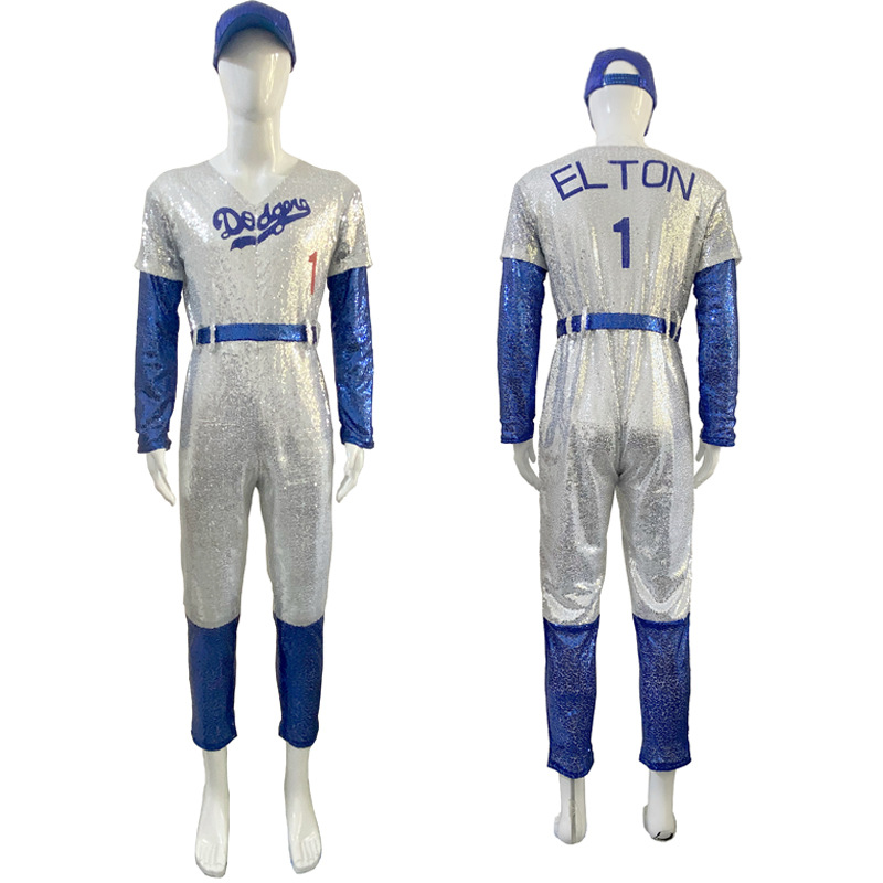 Rocket man cos Rocketman role stage costume cosplay one-piece tights stage play