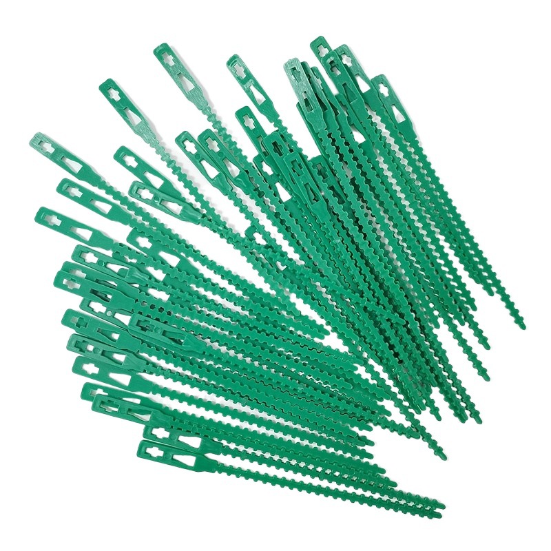 50 multi-functional ties fish bone spurs green ties garden fixed line gardening fish bone ties cable factory