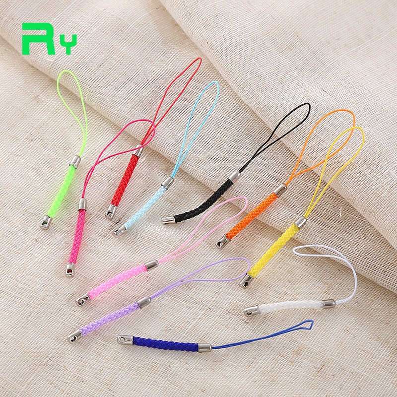 Perfume lanyard short handmade braided rope mobile power lanyard mobile phone charging treasure lanyard U disk lanyard