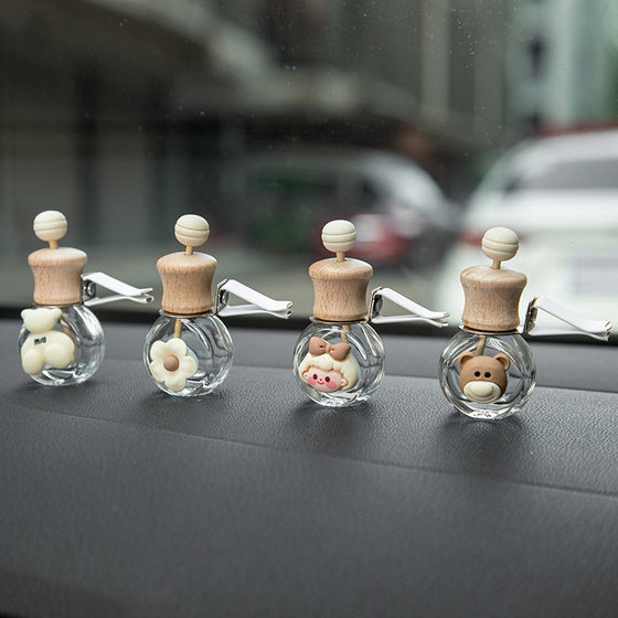 Cartoon Air Outlet Perfume Bottle Car Cartoon Air Outlet Cartoon Air Outlet Car Jewelry Cartoon Air Outlet
