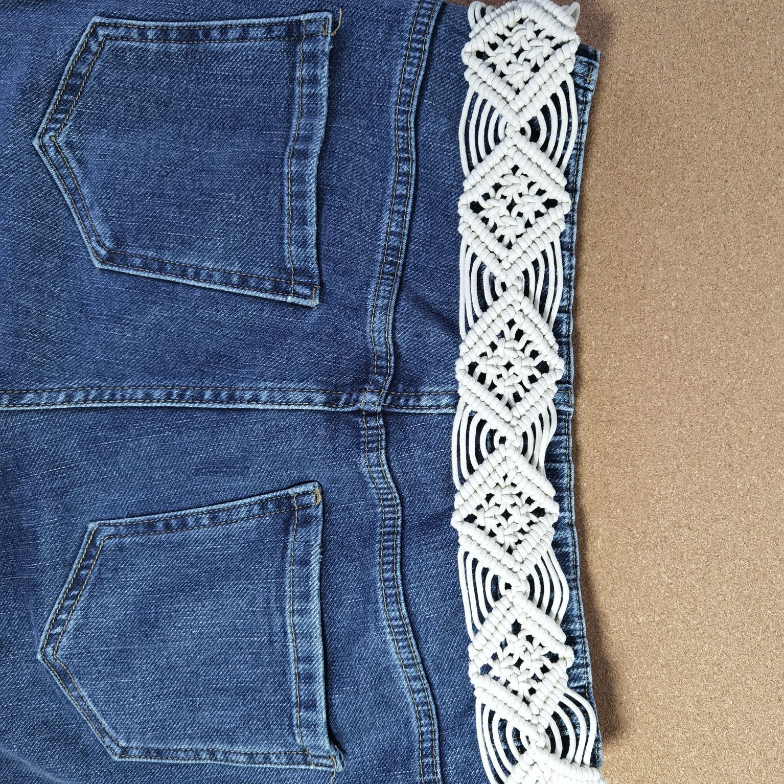Artificial woven clothing belt can be customized double square pattern woven European and American hot bohemian style belt