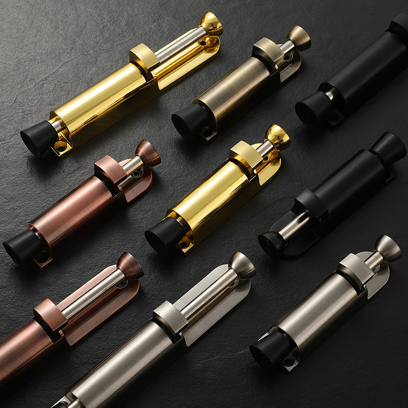 Stop and step on the door block at will. Door stopper. Door stopper. Rubber non-punching stopper. Zinc alloy foot step on the top of the door