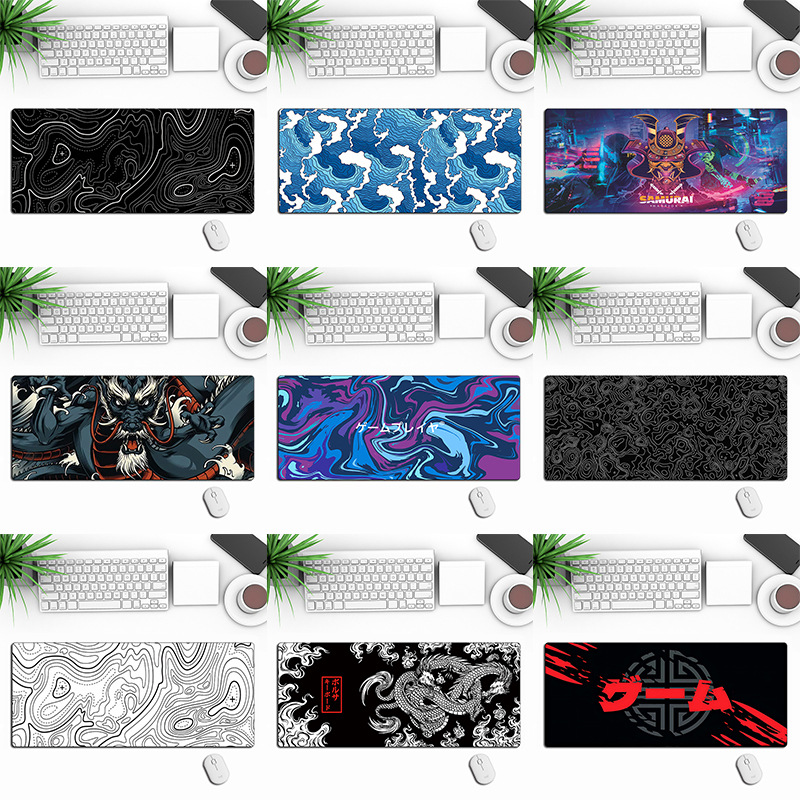 Amazon Cross-border Explosions Series mouse pad Game E-sports Office Desk pad Manufacturer mouse pad