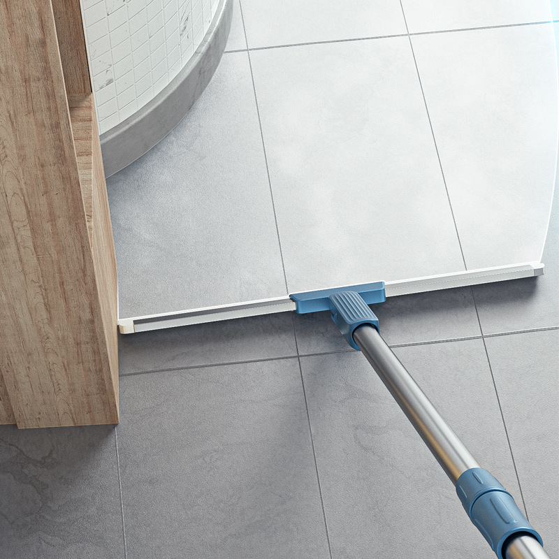 Magic Broom Silicone Artifact Sweeping Water Scraping Floor Sweeping Household Toilet Bathroom Toilet Scraping Water Board Hanging
