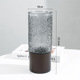 Plastic tray water ripple smoke ash 25 high [24 PCs per box]]