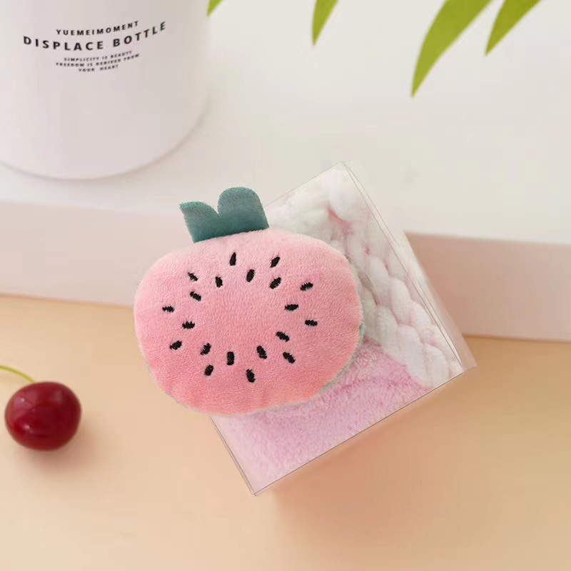 Cartoon Thickened Coral Fleece Hand Wipe Hand Gifts Children's Baby Gift Styling Towel Kindergarten Gift Box Square