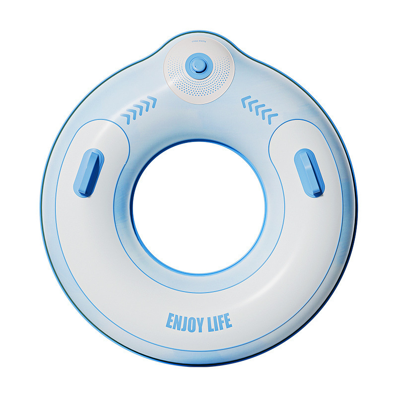 Jiami Swimming Ring Inflatable Swimming Ring Double Layer PVC Adult Thickened Adult Sports Outdoor Life Buoy with Handle