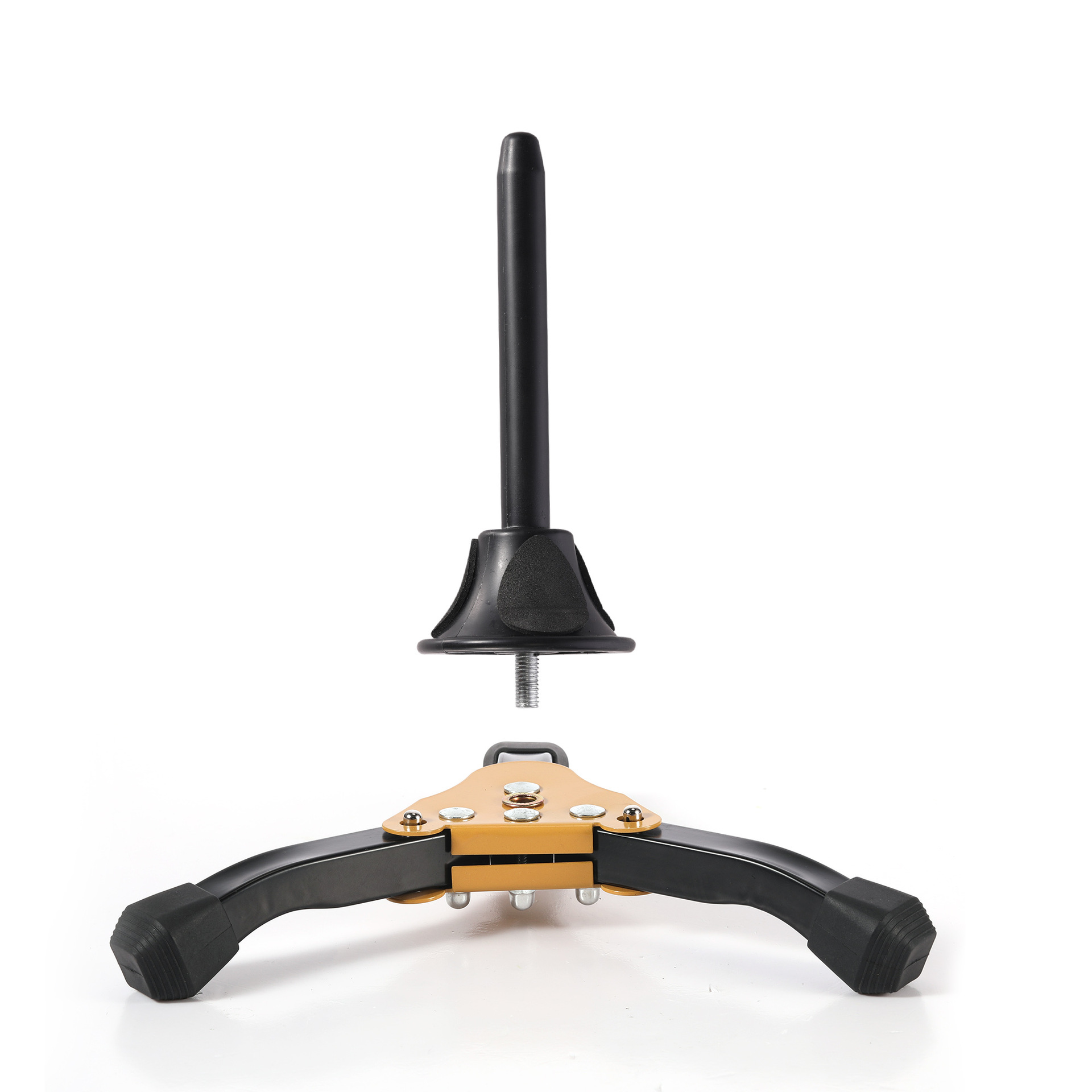 Folding clarinet black tube, flute and oboe tripod stand woodwind portable rest stand
