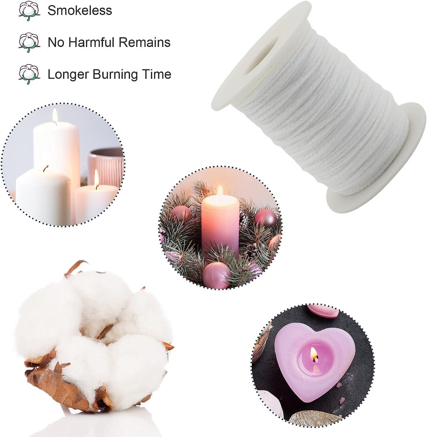 Long cotton woven candle wire set candle wick DIY handmade candle material making bag