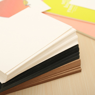 White Cardboard Black Cardboard Dutch White Card Art Painting Special Business Card DIY Hard Cardboard Marker Pen Drawing Paper