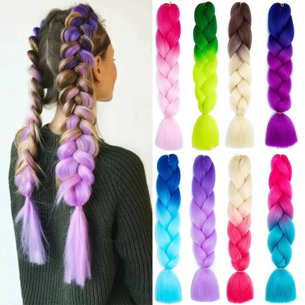 African big braid wig color dirty braid hair rope gradient chemical fiber big braid reggae hip hop dirty braid braid