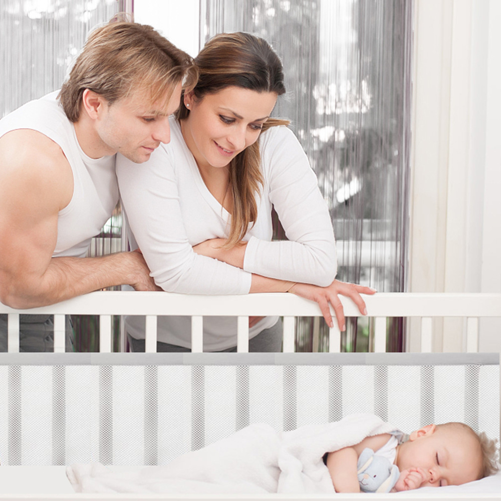 Amazon summer new breathable skin-friendly baby bed circumference sandwich anti-collision bed fence maternal and child bedding