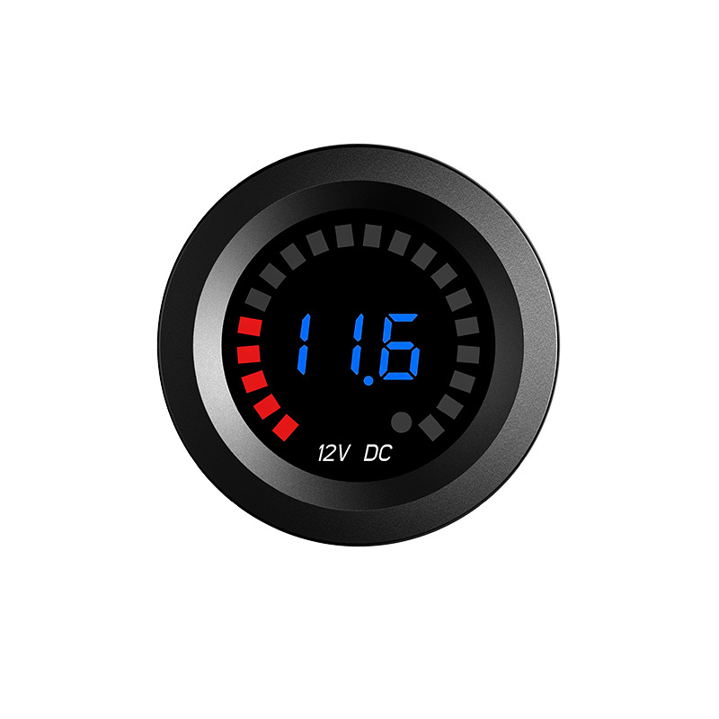 kewig modified 12v voltmeter DC Digital LED voltmeter color screen digital voltmeter