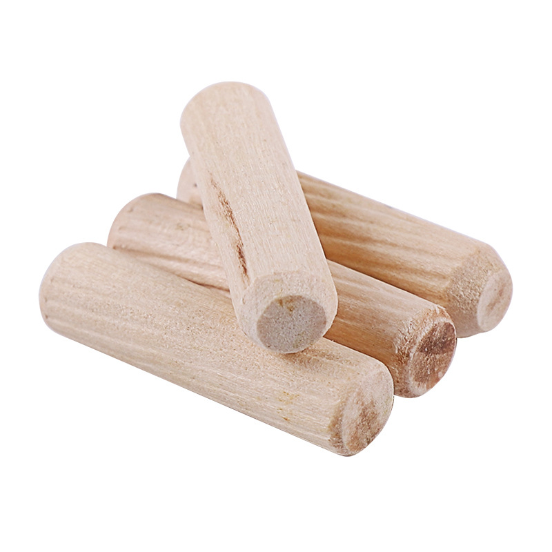 Round wooden stopper, wooden nail, wooden tenon, twill wedge, wooden stick, wooden bolt, wardrobe, cabinet connector, round wooden pin