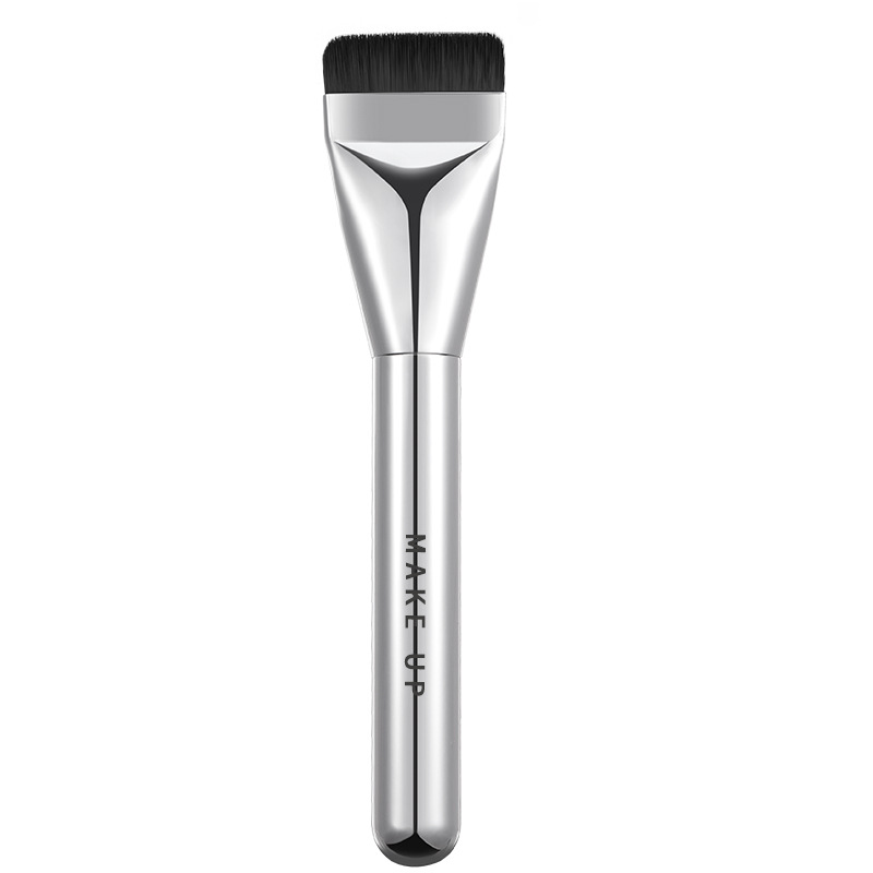 GECOMO Flathead Foundation Brush Seamless No Eating Powder Fawless Naked Muscle Foundation Brush Soft Hair Mask Brush