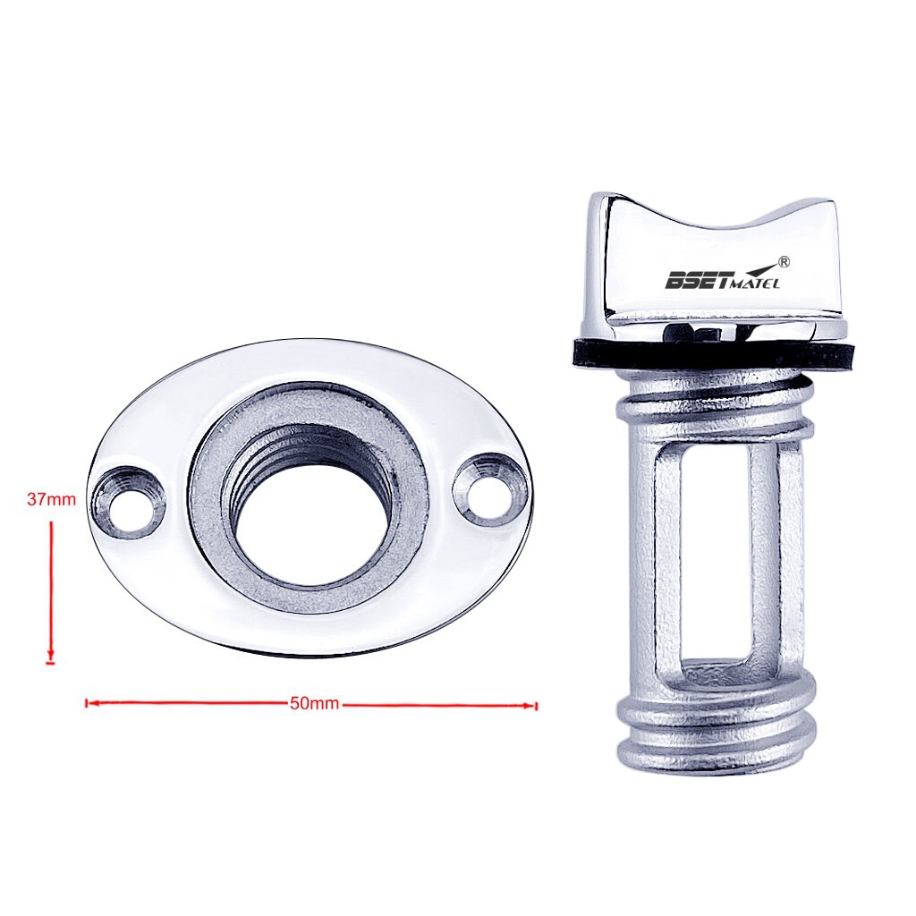 Cross-border 316 stainless steel Marine drain plug Stern screw plug drain valve outlet bilge drain outlet