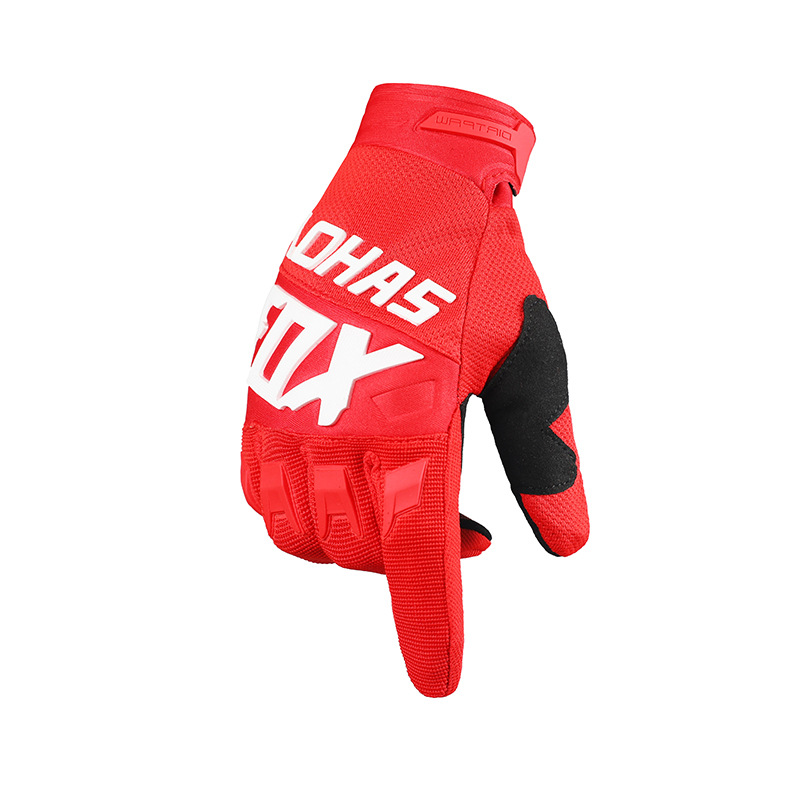 Mănuși antiderapante LOHASFOX cu ecran tactil cu 16 culori pentru sporturi în aer liber, motocross, cu degete lungi, rezistente la uzură_voghion.com