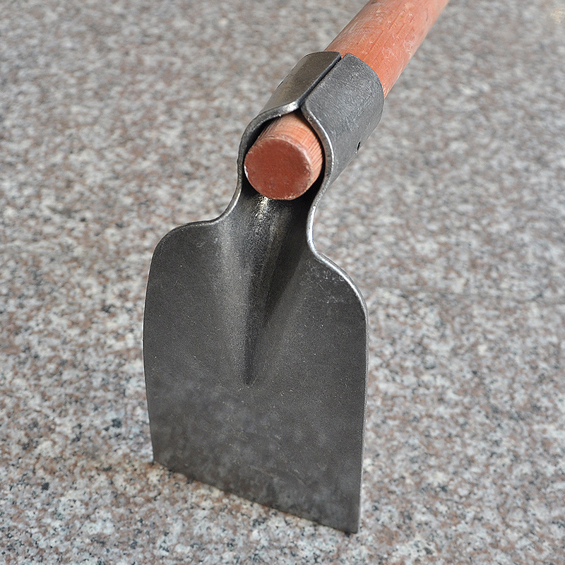 Wholesale Hoe Farm Tools All Steel Thickened Large Wooden Handle Hoe Loosen Land Reclamation Household Vegetable Weeding Outdoor Large Hoe