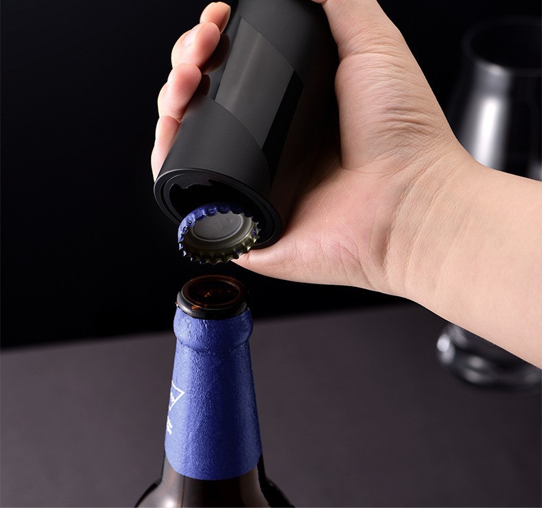 Cross-border household beer wine bottle opener beer opener multi-functional creative automatic press bottle cap
