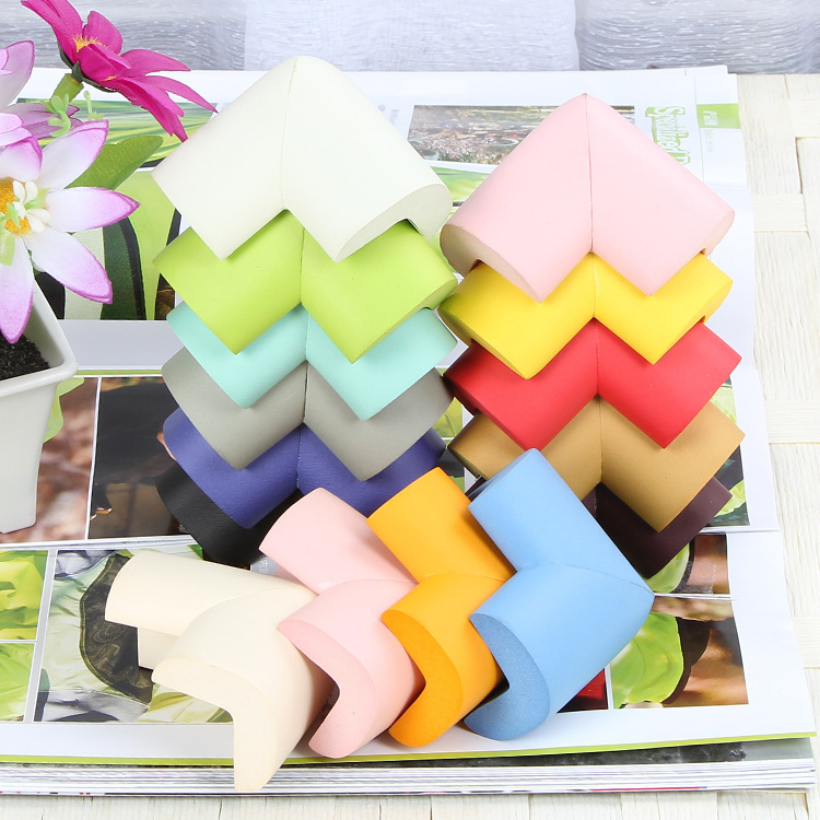L-type right angle Children's Protective angle glossy thickened widened protective angle baby children's table corner protective angle