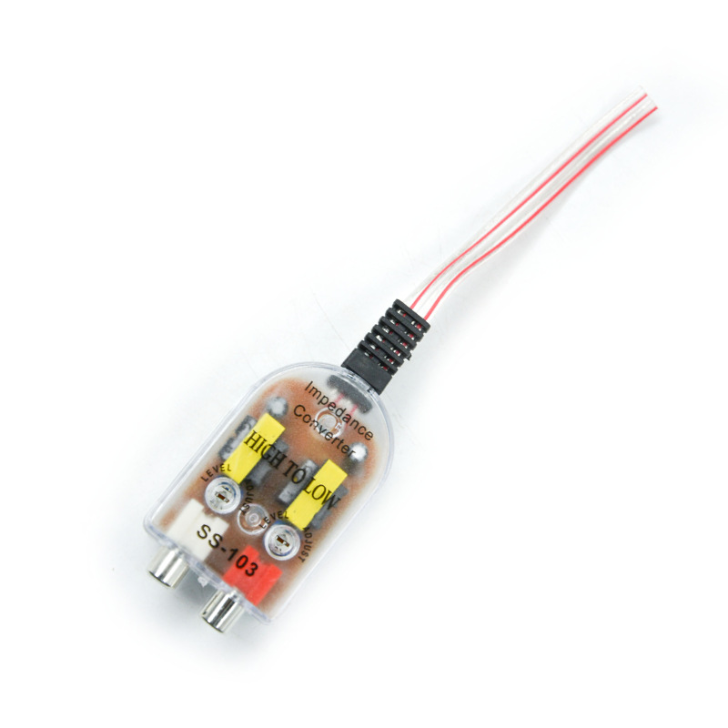 Manufacturers supply high quality audio modification high frequency to low frequency audio converter SS-103 car high to low