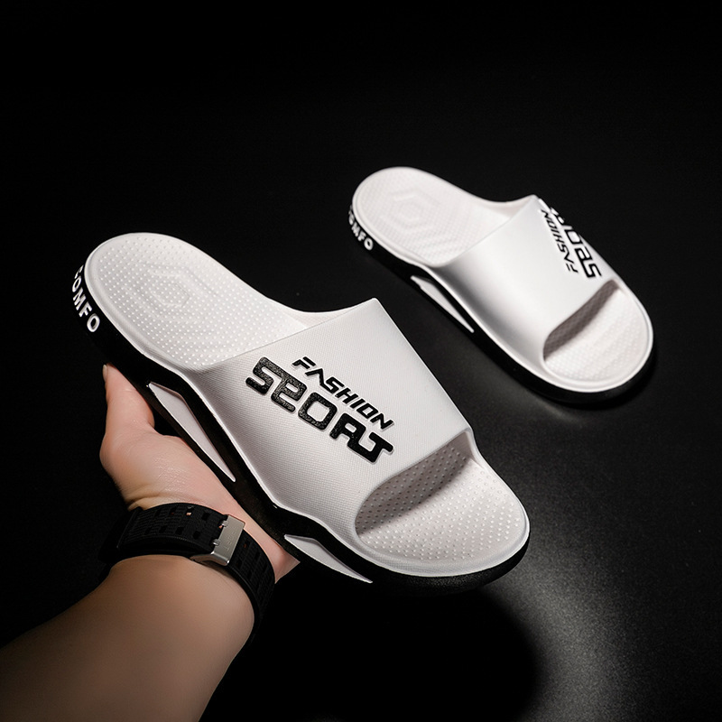 Sports slippers men's summer new outer wear large size slippers Beach men's sandals factory direct cross-border wholesale