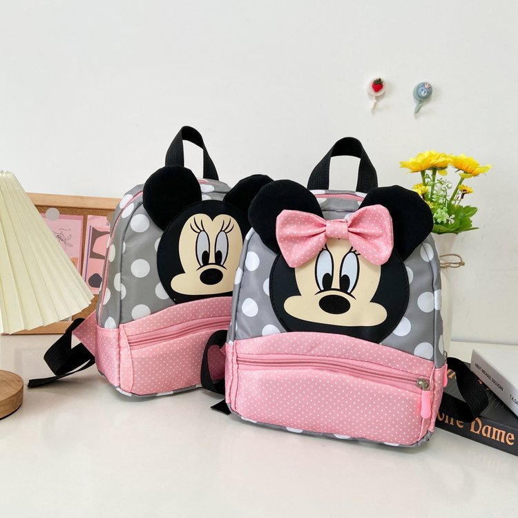 Cute cartoon schoolbag kindergarten small class backpack Korean style 1-3 years old 5 children's bag boys and girls baby backpack