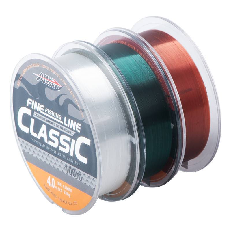 Fishing line main line sub-line strong pull long throw rock fishing road ya sea pole transparent 150 meters 100 meters nylon monofilament line
