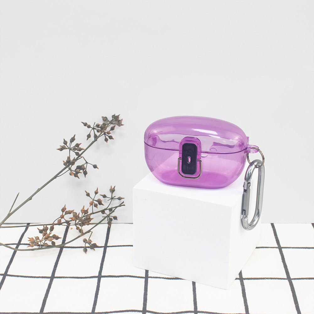 Applicable to Sony Sony WF-1000XM5 Bluetooth headset protective cover switch transparent solid color drop-resistant hard case