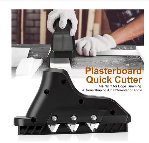 Factory supply woodworking three-blade edge Planer gypsum board edge grinder cutting tool edge trimming hand planer