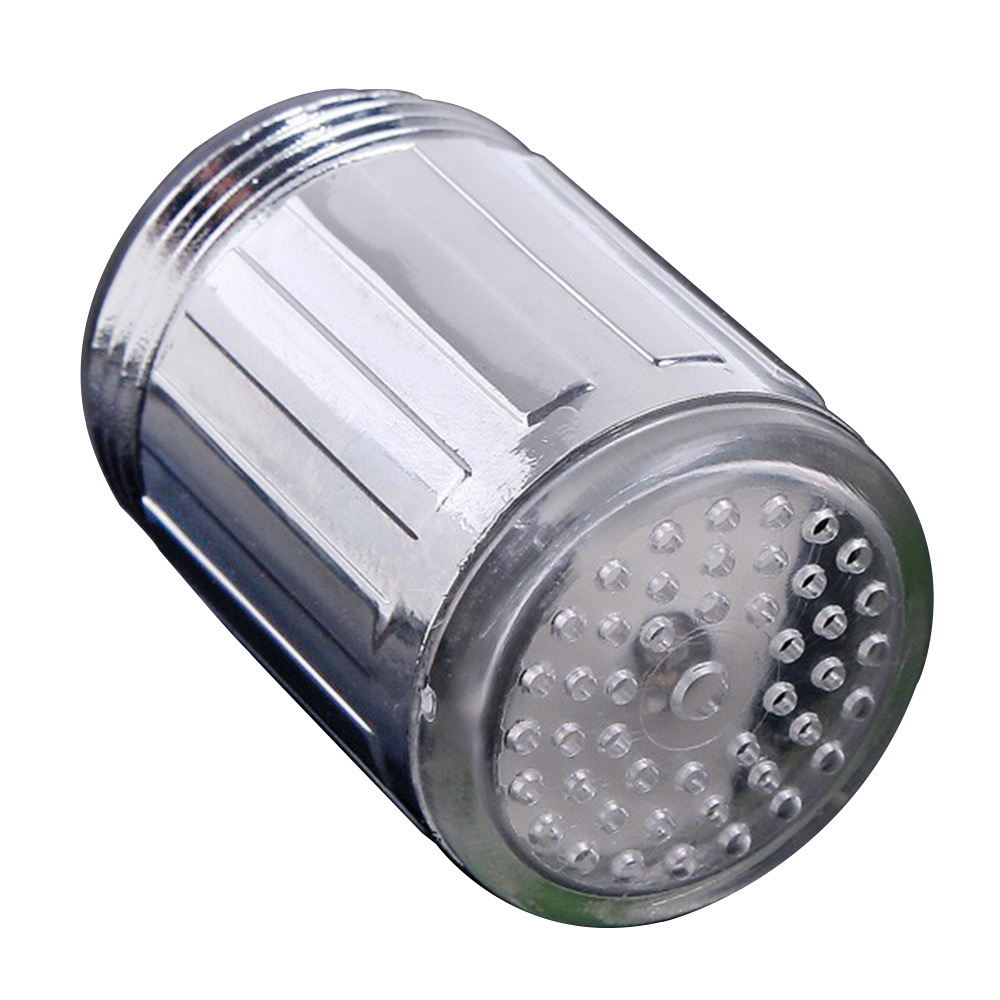 led faucet temperature control/colorful/monochrome luminous chameleon headlight led luminous water nozzle external water nozzle