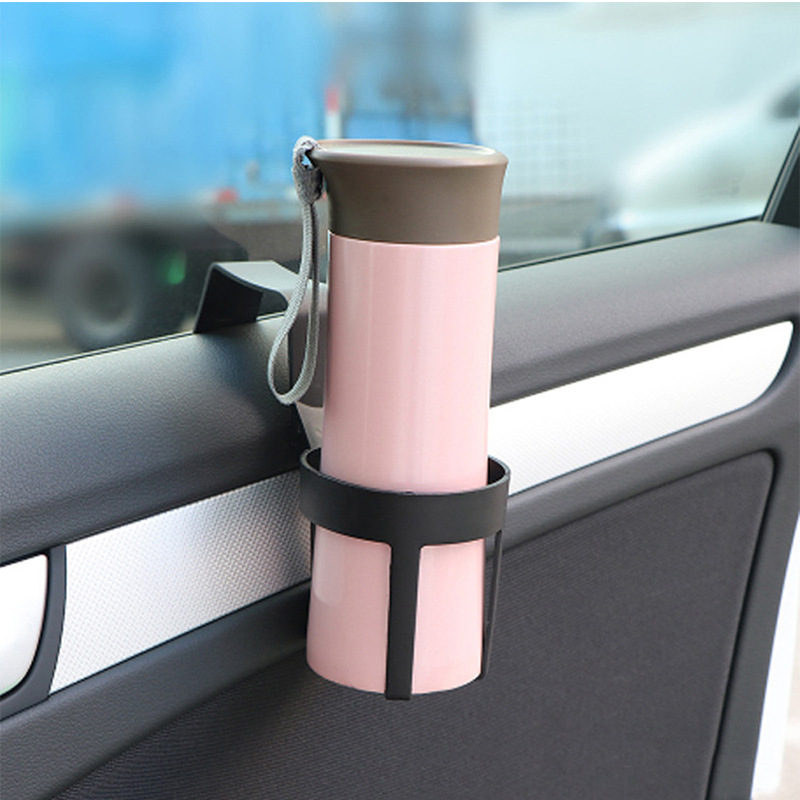 AliExpress car water cup holder car portable hanging plastic bracket storage rack beverage rack wholesale