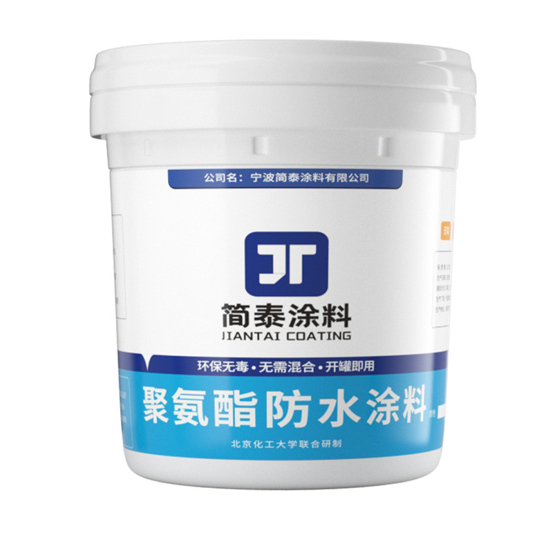 Jiantai roof waterproof coating liquid coiled material roof window sill plugging Wang bungalow crack leakage polyurethane material