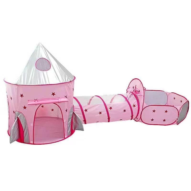 Детская палатка в помещении и на открытом воздухе юрта игра Space Capsule Tent Castle Game Три части игрушечная палатка через границу