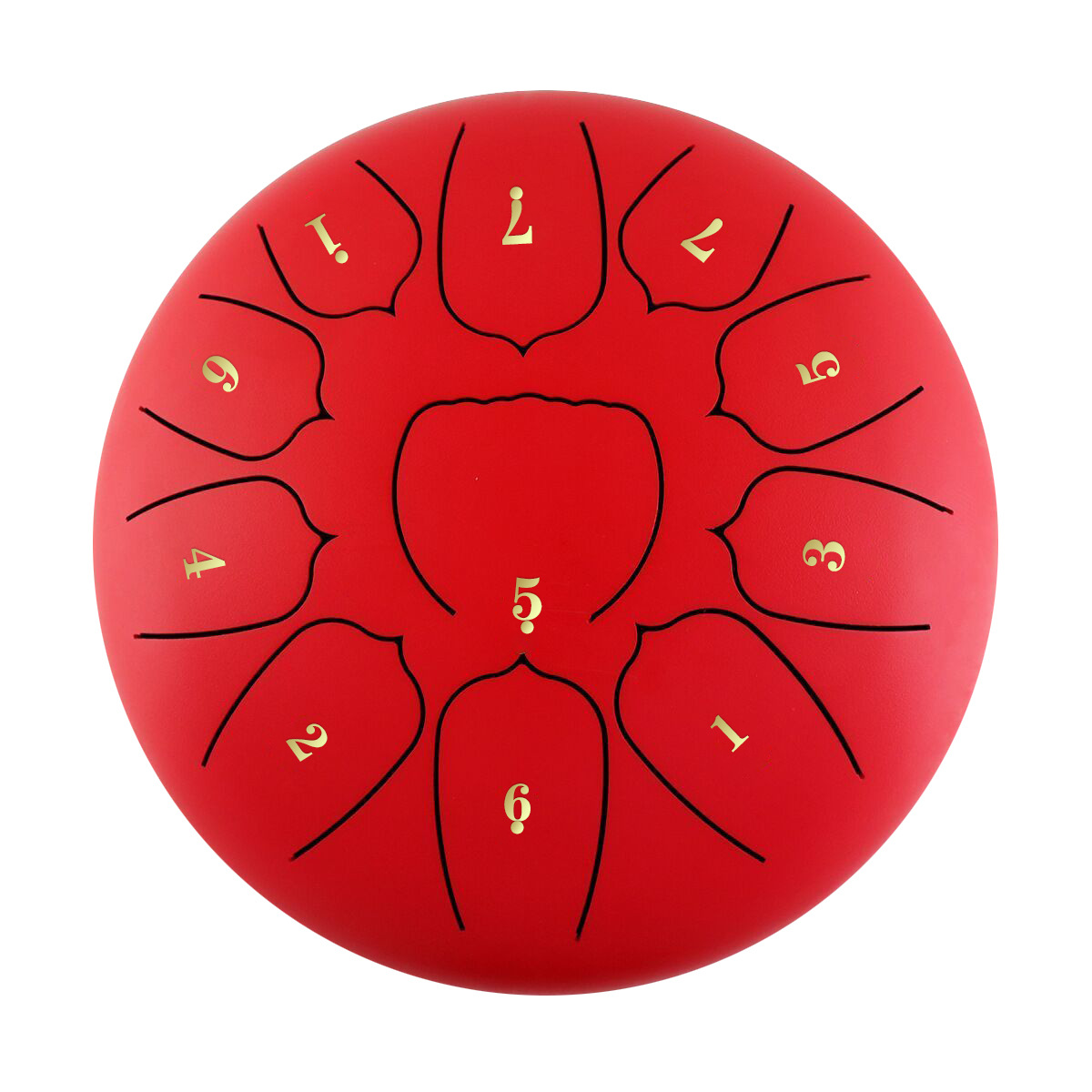 6-inch 11-tone ethereal steel tongue drum color empty drum forgetful drum lotus drum foreign trade cross-border factory percussion instruments