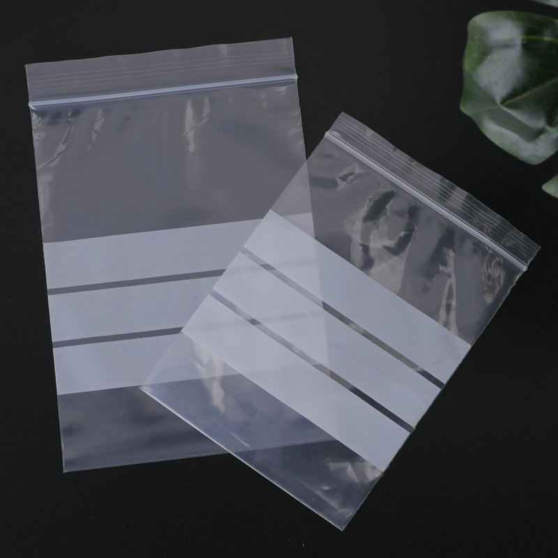 Supply writable self-sealing bag sealed thickened transparent sealed bag pocket Chinese and Western medicine food storage plastic bag