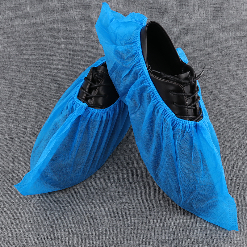 Qingyimei non-woven shoe cover disposable thickened foot cover repeated use indoor non-slip cloth extra thick shoe cover wholesale