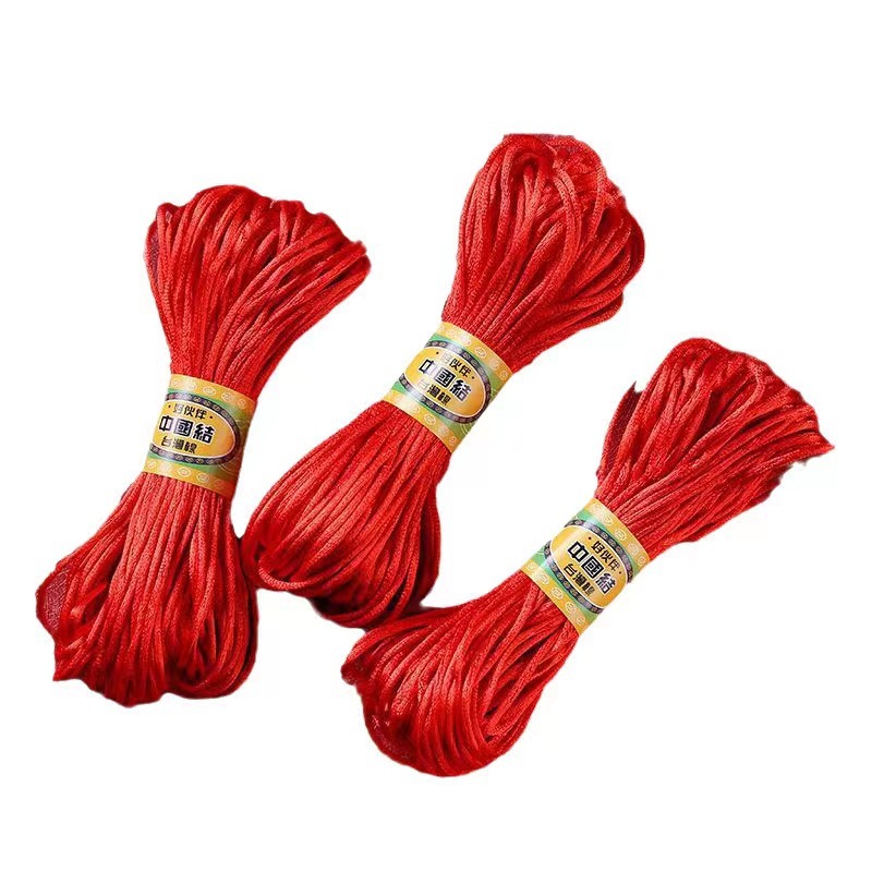 Wholesale wedding supplies wedding red rope tied Hi rope red rope