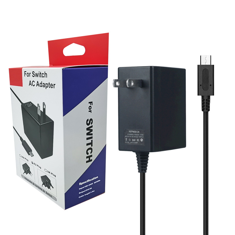 Nintendo switch lite charger OLED game console direct charging charger fire cow adapter