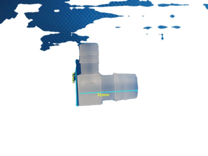 Plastic elbow hose connector plastic 90-degree elbow plastic pagoda elbow plastic reducing elbow reducing