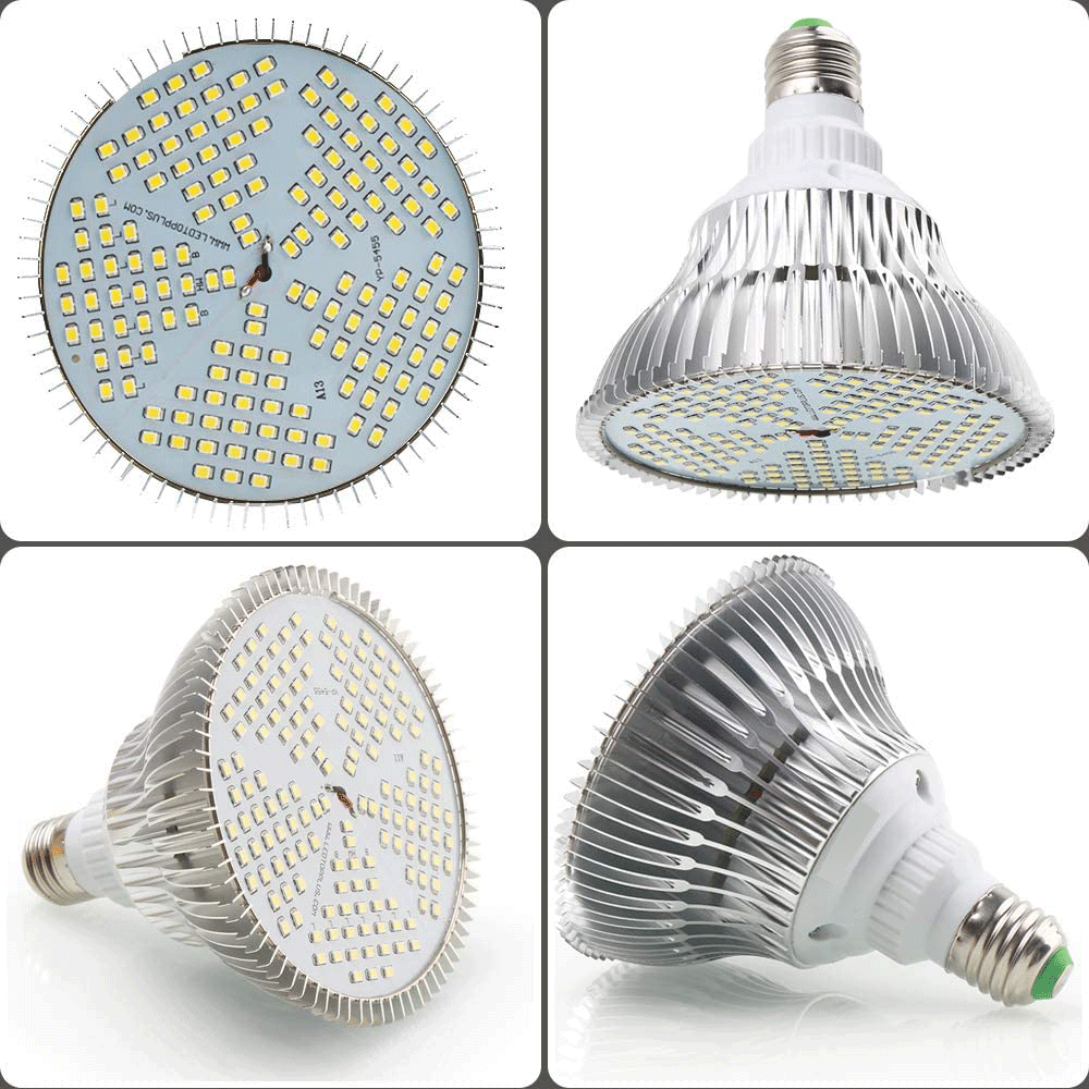 100W LED growth bulb pure warm full spectrum Growth Light 150LED 160 degree Plant Growth Light
