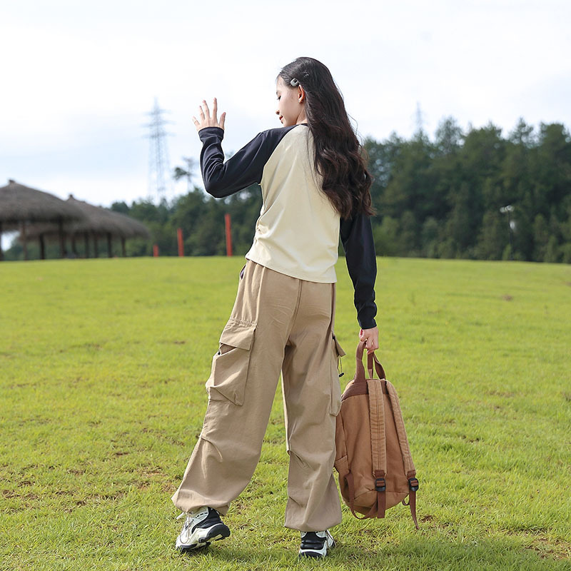 女童卫衣春秋款2024新款儿童打底衫女大童秋装长袖宽松上衣百搭潮