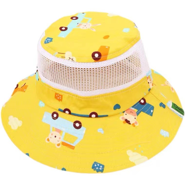 Children's hat summer thin mesh spring and autumn 2024 new baby sun-proof fisherman hat infant garden hat men and women 03