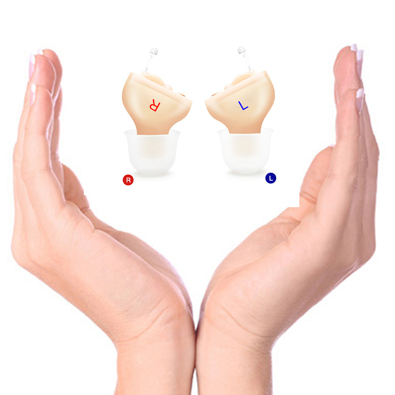 Portable hearing aid HearingAid invisible in-ear type CICC hearing aid earphone sound amplifier wholesale