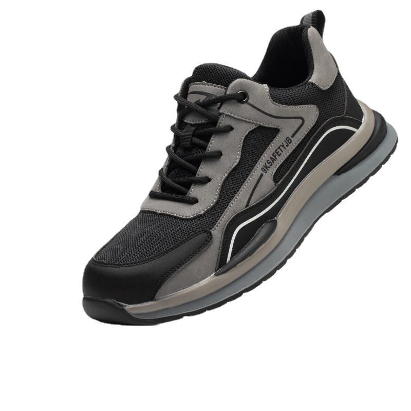 Labor Protection Shoes Wear-resistant Shoes Factory Purchase Anti-smashing Anti-piercing Safety Shoes Comfortable Anti-slip Work Protective Shoes