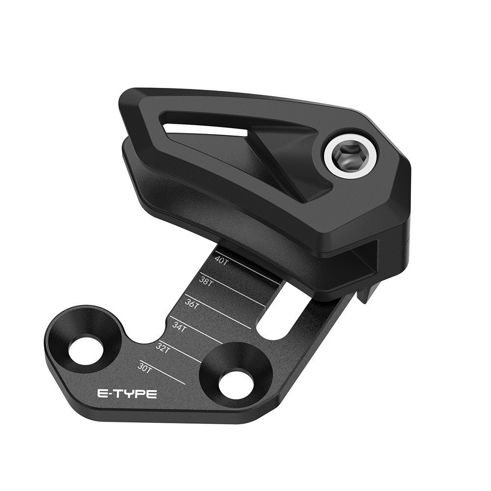 Mountain bike tooth plate chain stabilizer chain protector single plate E-type/D-type chain guide direct installation anti-drop chain