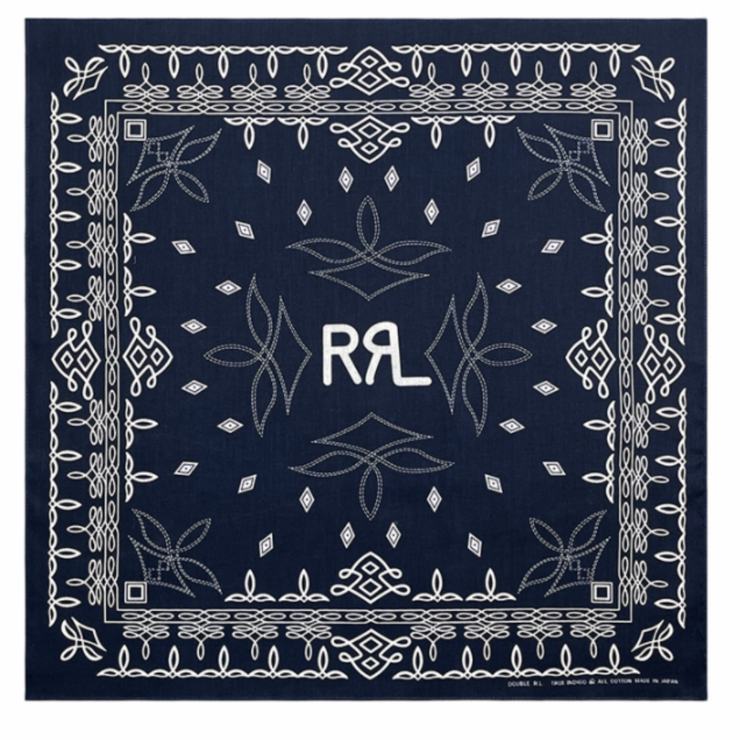 A variety of printed decorative headscarf RRL ameckaki American retro cotton square scarf outdoor cycling sports in stock